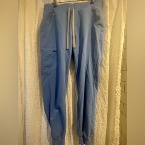 Figs Ceil Blue Zamora scrub joggers